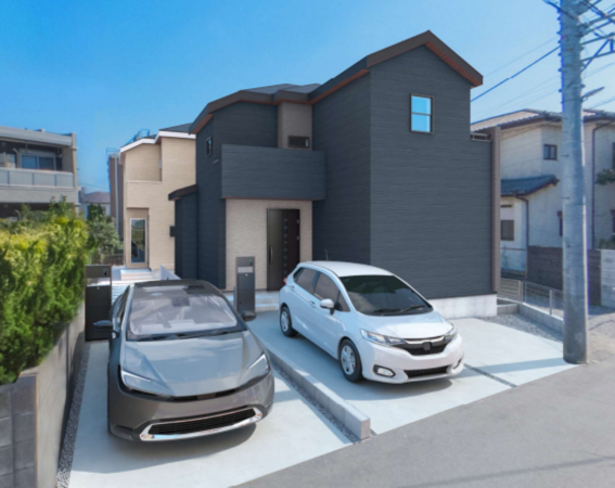 藤沢市辻堂新町、新築一戸建ての画像です