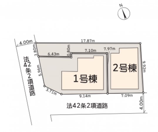 藤沢市辻堂新町、新築一戸建ての画像です