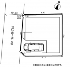 藤沢市鵠沼松が岡、新築一戸建ての画像です