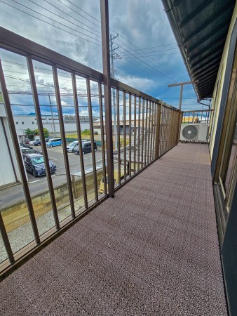 塩尻市大字広丘、中古一戸建てのバルコニー画像です