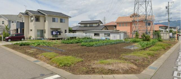 塩尻市大字広丘、土地の画像です