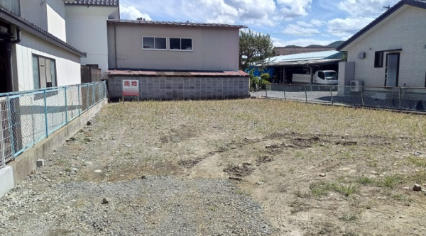 松本市波田、土地の画像です