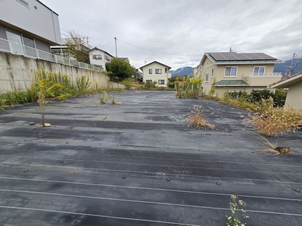 松本市蟻ケ崎、土地の画像です