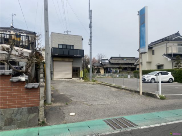 松本市横田、土地の画像です