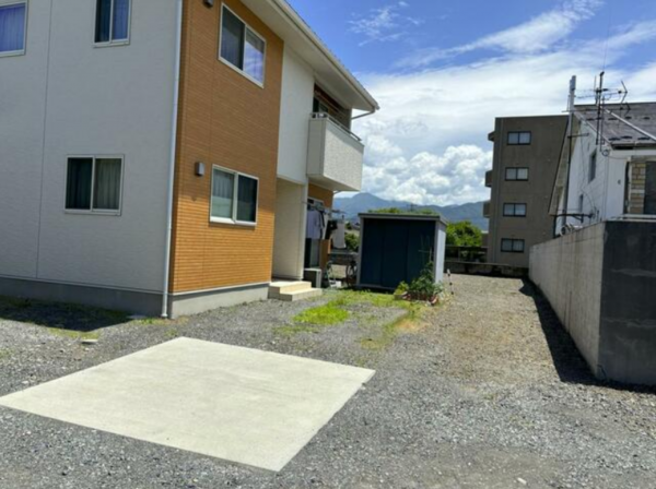 松本市笹部、土地の画像です