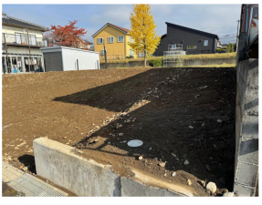 松本市寿台、土地の画像です