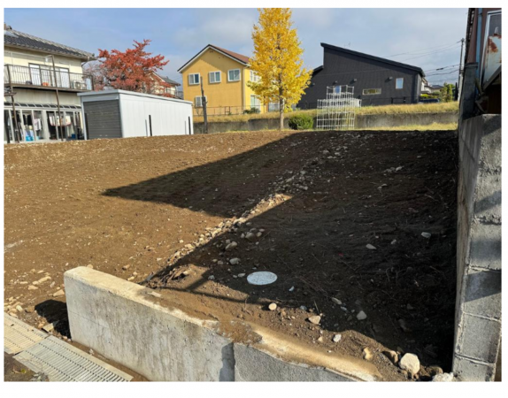 松本市寿台、土地の画像です