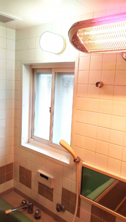 松本市大字岡田、中古一戸建ての風呂画像です