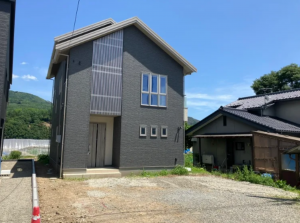 松本市大字原、新築一戸建ての外観画像です