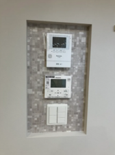 松本市大字原、新築一戸建ての居間画像です