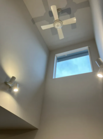 松本市大字原、新築一戸建ての居間画像です