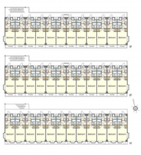 松本市大字里山辺、収益物件/マンションの間取り画像です