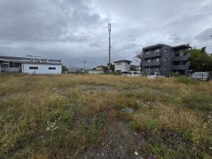安曇野市三郷、土地の画像です
