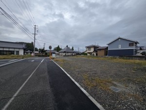 安曇野市三郷、土地の画像です