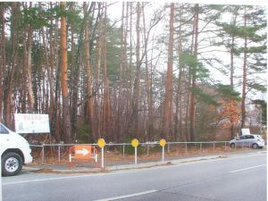 安曇野市穂高、土地の画像です