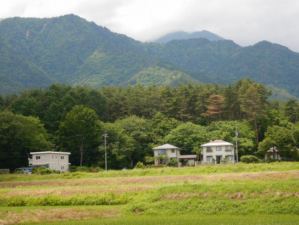 安曇野市穂高、土地の画像です