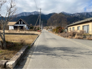 安曇野市穂高、土地の画像です