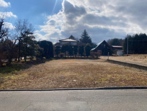 安曇野市穂高、土地の画像です