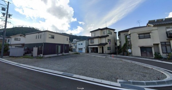 安曇野市明科、土地の画像です