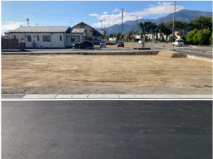 安曇野市穂高、土地の画像です