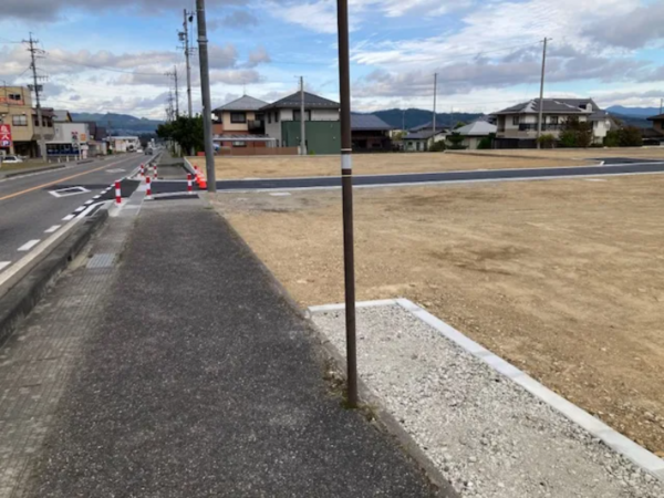 安曇野市穂高、土地の画像です