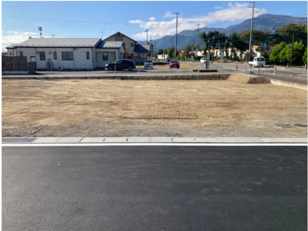 安曇野市穂高、土地の画像です