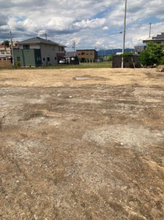 安曇野市穂高、土地の画像です