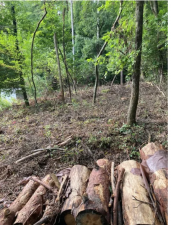 安曇野市穂高、土地の画像です