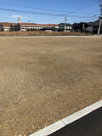 安曇野市穂高、土地の画像です