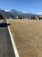 安曇野市穂高、土地の画像です