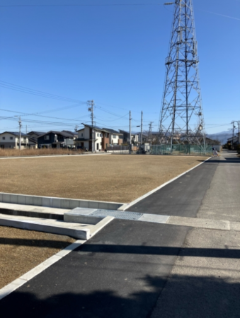 安曇野市穂高、土地の画像です