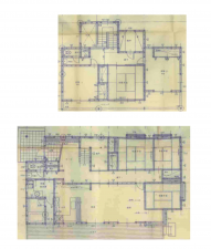 安曇野市穂高、中古一戸建ての間取り画像です