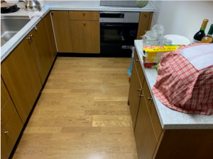 安曇野市穂高、中古一戸建てのキッチン画像です