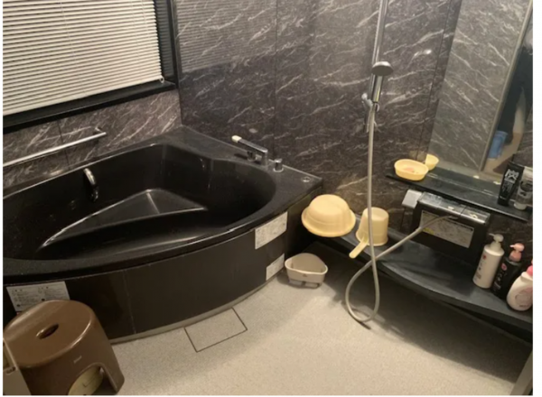 安曇野市穂高、中古一戸建ての風呂画像です