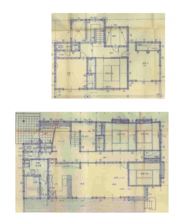 安曇野市穂高、中古一戸建ての間取り画像です