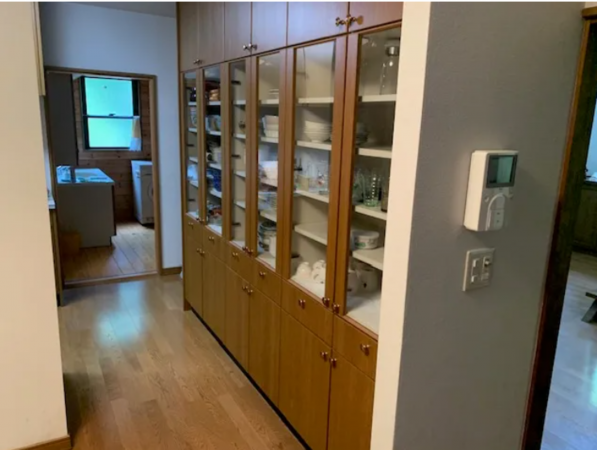 安曇野市穂高、中古一戸建てのキッチン画像です