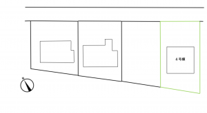 安曇野市豊科、新築一戸建ての間取り画像です