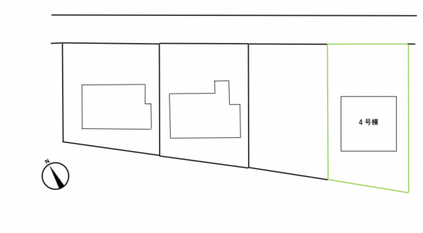 安曇野市豊科、新築一戸建ての間取り画像です