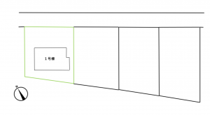 安曇野市豊科、新築一戸建ての間取り画像です