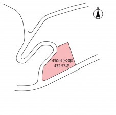 塩尻市大字北小野、土地の間取り画像です