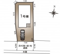 松本市寿北、新築一戸建ての画像です