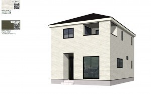 安曇野市豊科、新築一戸建ての画像です