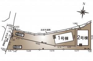 安曇野市豊科、新築一戸建ての画像です