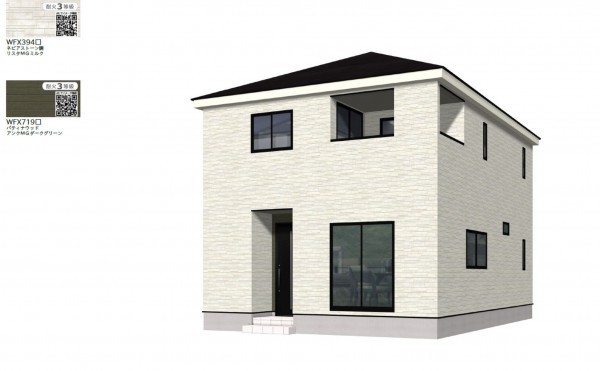 安曇野市豊科、新築一戸建ての画像です