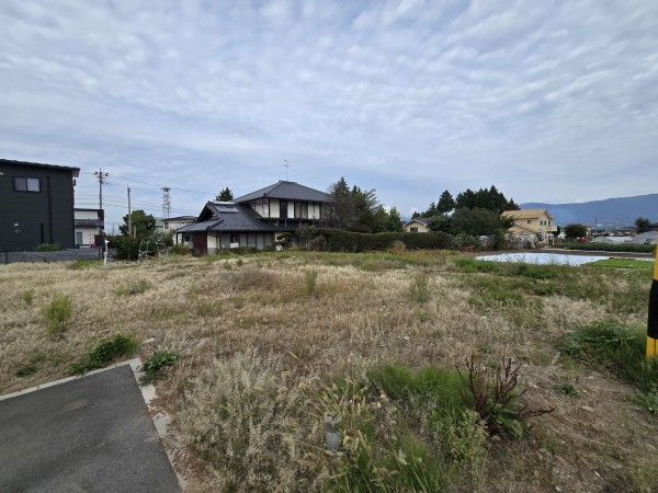 塩尻市大字洗馬、土地の画像です