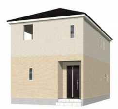 塩尻市大字塩尻町、新築一戸建ての外観画像です