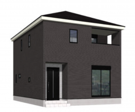 塩尻市大門、新築一戸建ての外観画像です