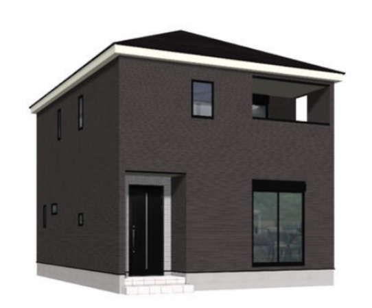 塩尻市大門、新築一戸建ての外観画像です