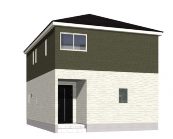 塩尻市大字広丘、新築一戸建ての外観画像です