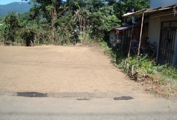 塩尻市大字広丘、土地の画像です